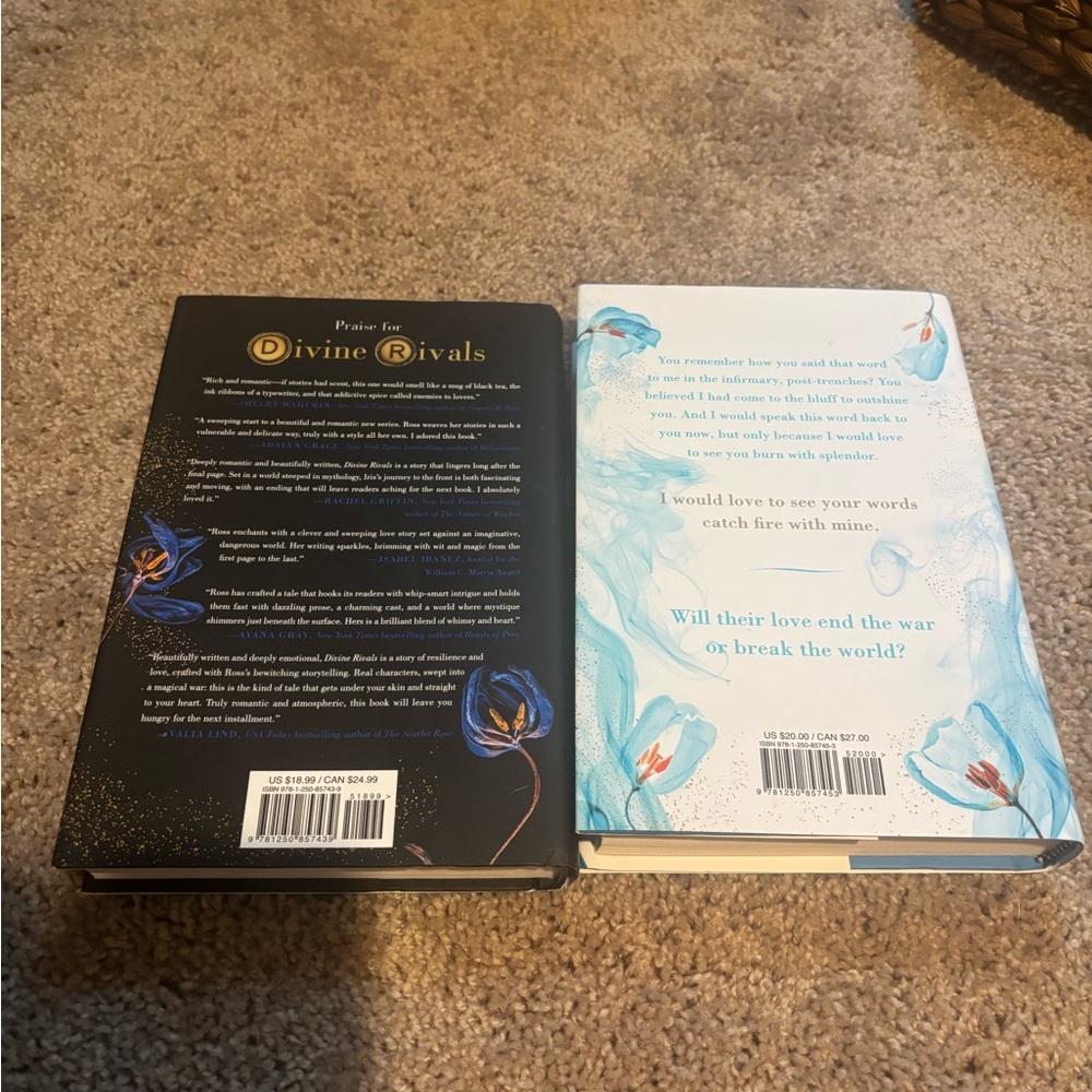 Divine Rivals and Ruthless Vows Hardcover Books - Picture 2 of 4